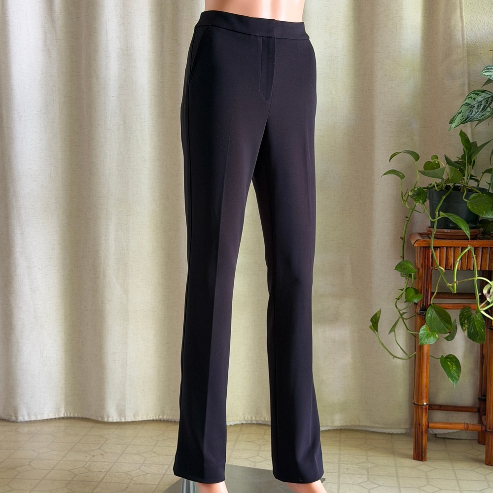 Black Dress Pants Trousers White House Black Market The Slim Career Womens 2
